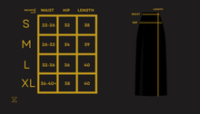 Load image into Gallery viewer, Hemp/Cotton Blend Fem Double-slit Maxi Skirt
