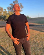 Load image into Gallery viewer, Hemp/Cotton Blend Masc T-shirt
